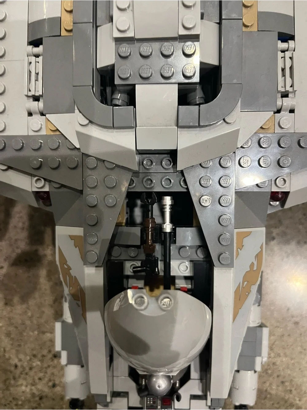 Mandalorian LEGO #75292 Retired Star Wars Razor Crest Ship - Picture 6 of 6